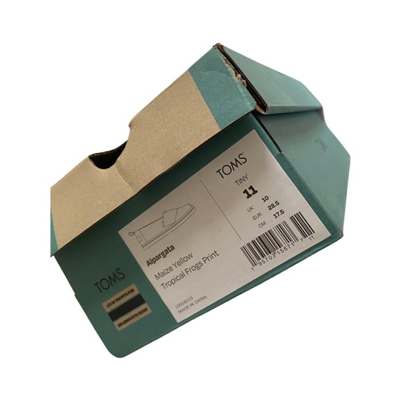 TOMS Tiny Alpargata Shoes | Size 11 | Toddler - Unisex - Picture 3 of 9